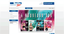 Desktop Screenshot of magasin.nautilusplus.com